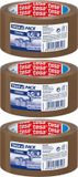 Tesa Verpakkingstape - 4x - bruin - sterk - 66 m x 50 mm