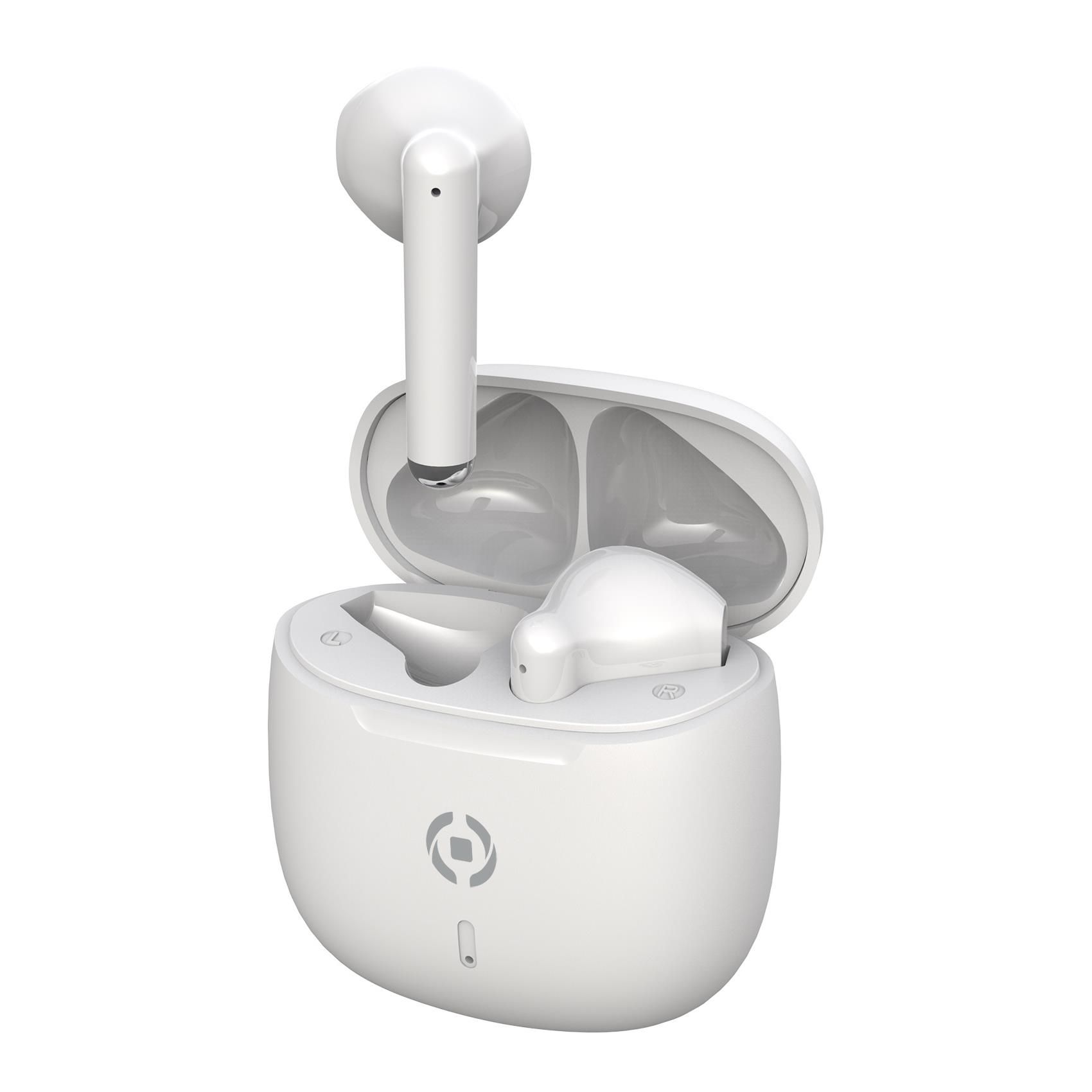 Celly BUZ2 - True Wireless Bluetooth 5.3 In-Ear Headphones - White