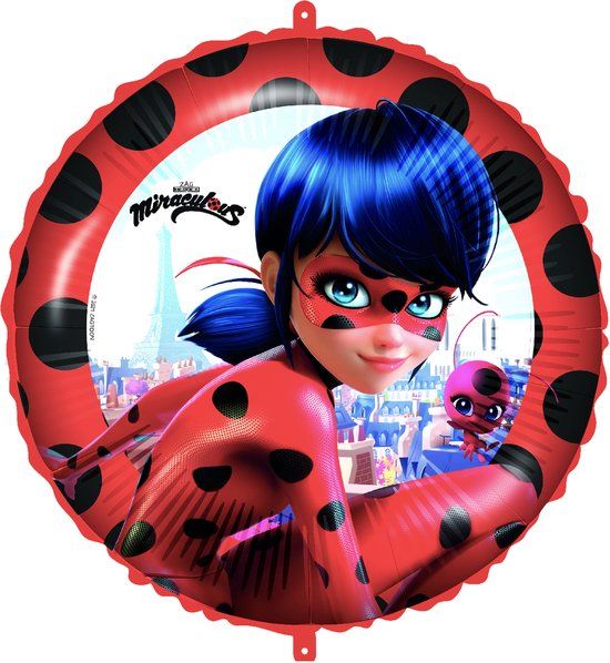 Procos Vegaoo Ladybug Miraculous folieballon 46 cm