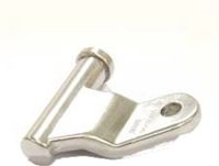 Fiamma right leg knuckle F45S Aluminium Grey