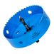 HYCHIKA Gatenzaag 125 mm, bimetalen gatfrees van sneldraaistaal HSS voor metaal, aluminium, gips, roestvrij staal, kunststof, hout, gips en nog veel meer, met scheidbare boor en inbussleutel