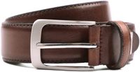 Profuomo Leren Riem Polish Bruin - Maat 90 - Heren - Riem casual