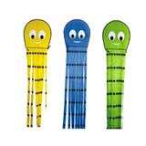 Rhombus Octopus 3 Ass. Single line kite Nylon Blue,Green,Yellow 5 year