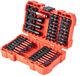 AMiO Jeu de vis et embouts 25/50 mm – Jeu complet d'outils de 36 pièces pour atelier et montage