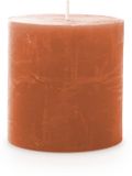 Spaas Kaars rustiek 70/70 mm oranje