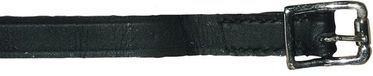 Waldhausen Sangles de spurs Cuir A 2 46 cm Noir