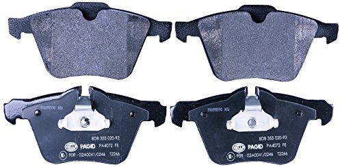 HELLA PAGID 8DB 355 020-921 Remblokkenset - T2266 - JAGUAR