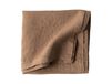 Nappe en lin noisette 175x175 cm