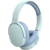 ELVANZA Bluetooth-hoofdtelefoon met krachtige bas, Bluetooth 5.1, 40 mm luidsprekers, 10 uur batterijduur, opvouwbaar, blauw