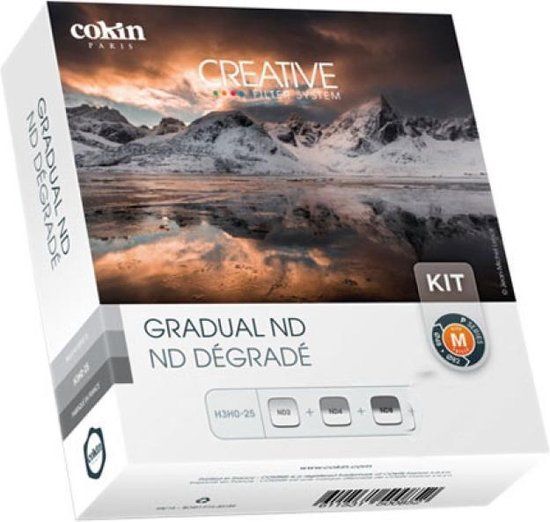 COKIN Kit 3 Filtres GND (121-121L-121M) - L (Z) - U300-02 - Creative filter - 84 mm
