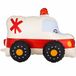 PartyDeco Staande Folieballon Ambulance