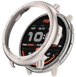 Wigento Amazfit Active 2 Beschermhoes van kunststof (PC), beige