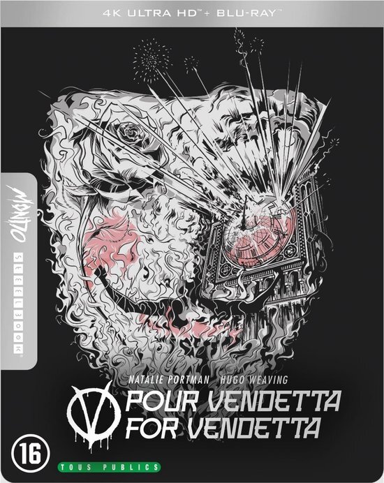 V For Vendetta (4K Ultra HD Blu-ray) (Steelbook)