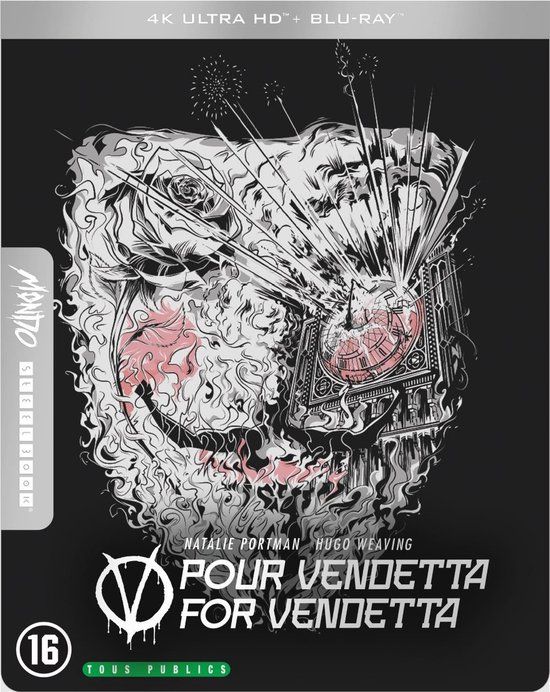 V For Vendetta (4K Ultra HD Blu-ray) - Steelbook