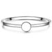 Glanzstücke München Ring Zilver 999 zilver Minimalistisch Vrouwen Maat 58
