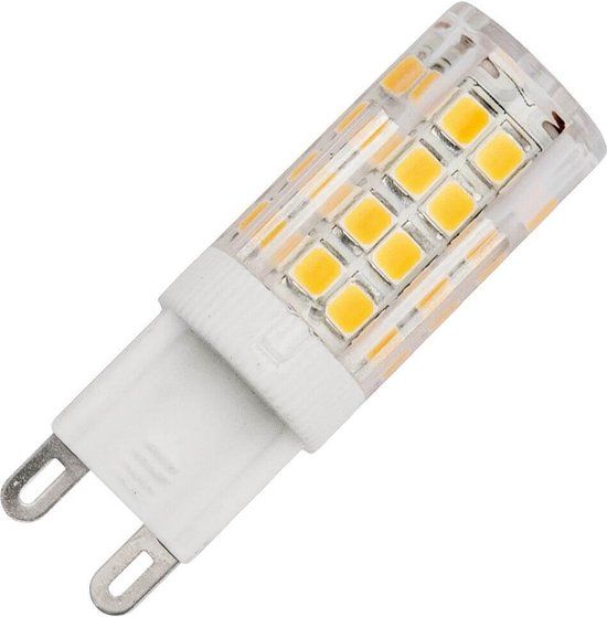 spl insteeklamp LED 230V 3W G9 dimbaar 2700K 300lm 30000 uur 1.6cm x 5cm