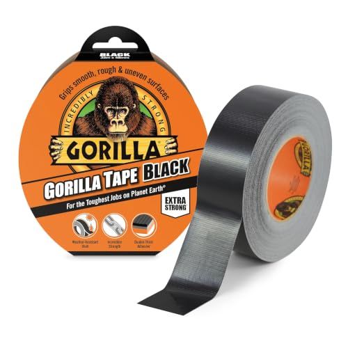 Gorilla Tape Zwart 32m