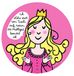 Prinz und Princess PC942ADE dessertbord "Ich stehe erst vom Tisch"