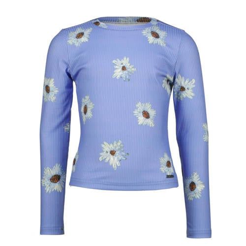 Raizzed Gebloemde Longsleeve Lila