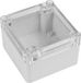 Tru Components TC-7910748 Universele behuizing 82 x 80 x 55 ABS-PC Grijs 1 stuk(s)