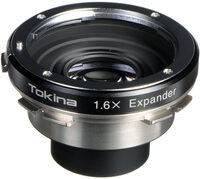 Tokina 1.6X Expander Canon EF naar PL-mount