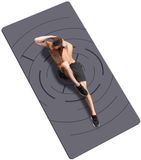 Unyqoos® Yogamat Extra Breed en Lang met Antislip en Hoge Demping voor Diverse Sporten