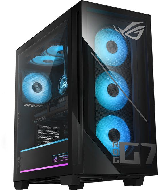 ASUS ROG GM700TZ-R9700X161W Tower PC Zwart