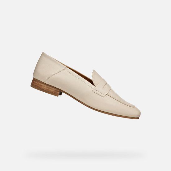 GEOX MANTINEA DAMES Loafers - MELKWIT - Maat 40