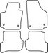 AutoStyle Automatten Seat Altea 2008