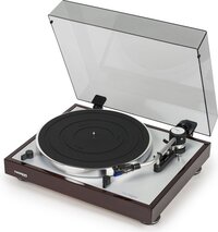 Thorens TD 403 DD walnut, high gloss - Platenspeler met riem aandrijving