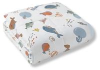 Couverture lestée pour enfants, 104x150 cm, 3,2 kg, avec motif savane, coton