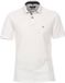 CASA MODA comfort fit poloshirt - stretch - wit