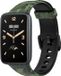 By Qubix Qubix - Siliconen bandje met print - Camouflage groen - Geschikt voor Xiaomi Smart Band 7 Pro / Mi Band 7 Pro