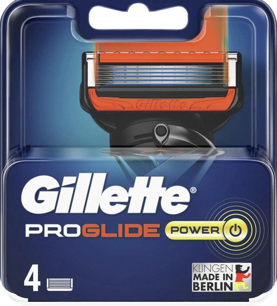 Gillette Fusion5 Proglide Power Scheermesjes - 4 stuks