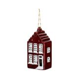 Porte-manteau Maison Porcelaine Rouge 7 cm
