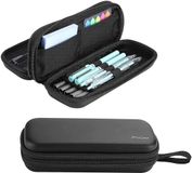 ProCase Eva etui, dubbellaagse etui, grote etui, etui - zwart