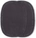 Prym Patches corduroy op strijkbaar 10 x 14 cm grijs