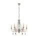 EGLO Colchester Kroonluchter 6 Lichts taupe-antiek