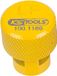 KS Tools 100.1186 TPMS bandenontluchter, geel, linksvoor