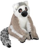Wild Republic Cuddlekins Eco Ring Tailed Lemur, gevuld dier, 30,5 cm, pluche speelgoed, vulling is gesponnen gerecyclede waterflessen, milieuvriendelijk