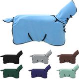 vidaXL Paardendeken, Volledig Aqua, 75 cm, Polyester Fleece