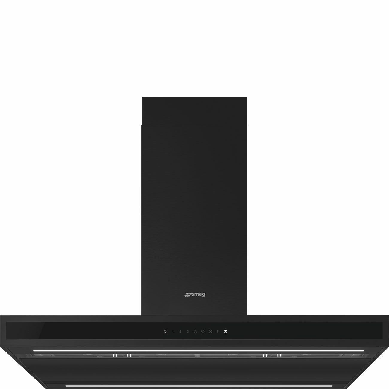 Smeg KLTI9L4MB - Afzuigkap - Muurmontage - Zwart - 563 m³/uur