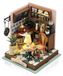 Merkloos Doe-het-zelf Miniatuur Huisset - 3D Houten Poppenhuis voor Volwassenen