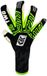 Twofive Tokyo Pro Knit Fusion Gants de gardien de but Noir 6