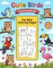 Cute Birds Coloring Book