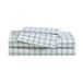 Eddie Bauer - Twin Sheet Set, Premium Katoen Percal Beddengoed Set, Plaid Home Decor, Oeko-Tex gecertificeerd (Classic Tattersall Plaid Green, Twin)