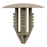 KS Tools 420.1806 Verbindingsclip voor bumper, grijs voor Volvo, verpakking van 10 stuks