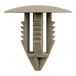 KS Tools 420.1806 Verbindingsclip voor bumper, grijs voor Volvo, verpakking van 10 stuks