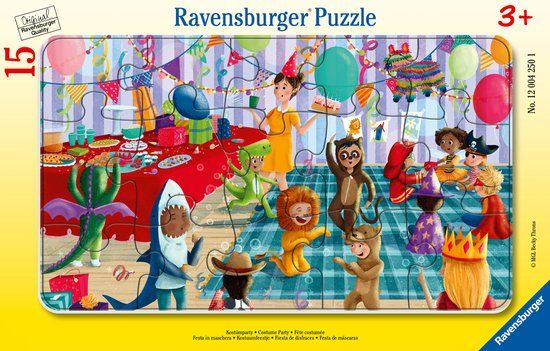 Ravensburger Kinderpuzzle 15 Teile - Kostümparty