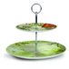 Egan Onnis pfo39 a/2Fi Jera etagère, met tuinwiegmotief, 27 x 18 x 23 cm